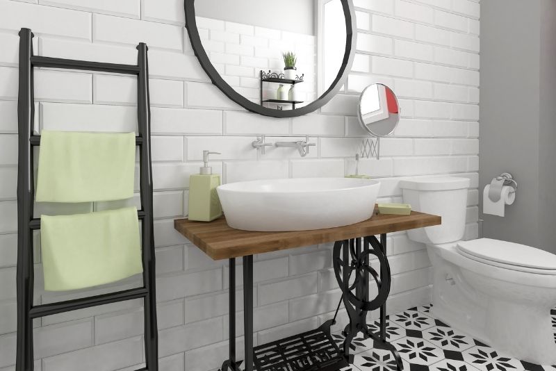 small space bathroom yet look so stunning